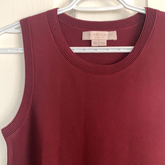 Gal Meets Glam Red Dress XS - Picture 2 of 5